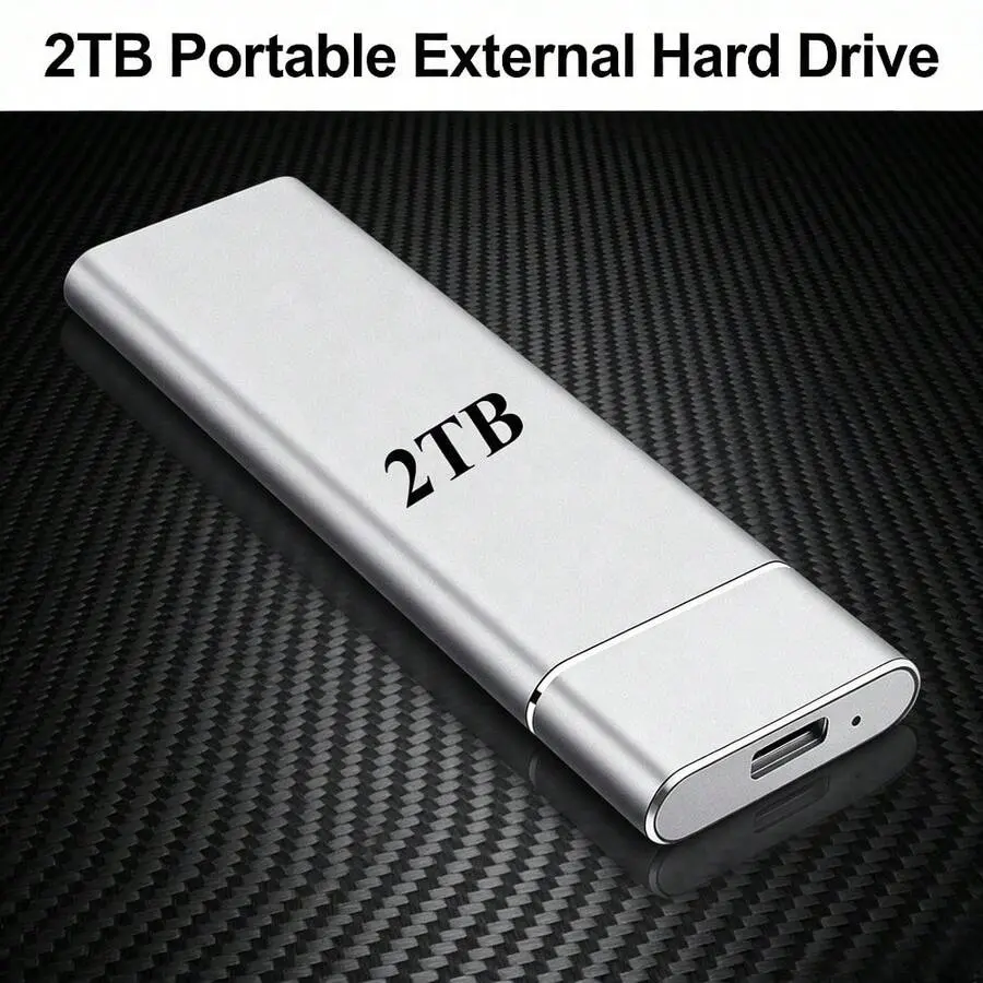 2TB External Drive Large-Speed 2TB Mobile SSD Mobile SSD, 2TB External Disk PC, Desktop,,  One,
