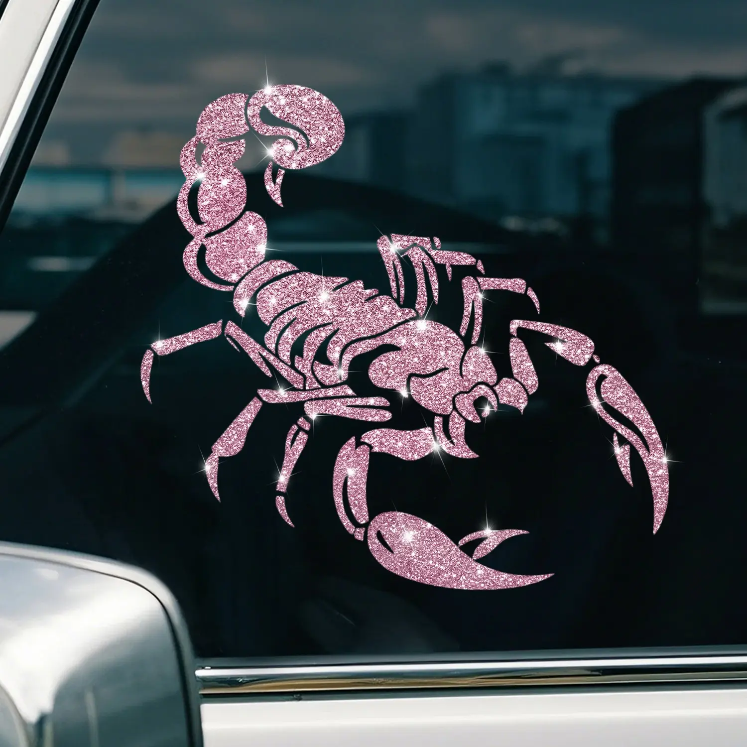 1pc Cool Scorpion Car Stickers Stylish And Beautiful Suitable For Car Bodies And Windows Made Of Vinyl Perfect For Cars Refrigerators Trunks Motorcycles Windows Helmets Laptops Lockers And Electric Vehicles