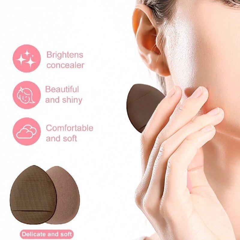 Professional Makeup Brush Set, 7-Piece Cosmetic Tool Kit, Includes Foundation Sponge & Blending Puff, Ideal Gift for Women, Daily Use Essentials, Makeup Brushes Kits