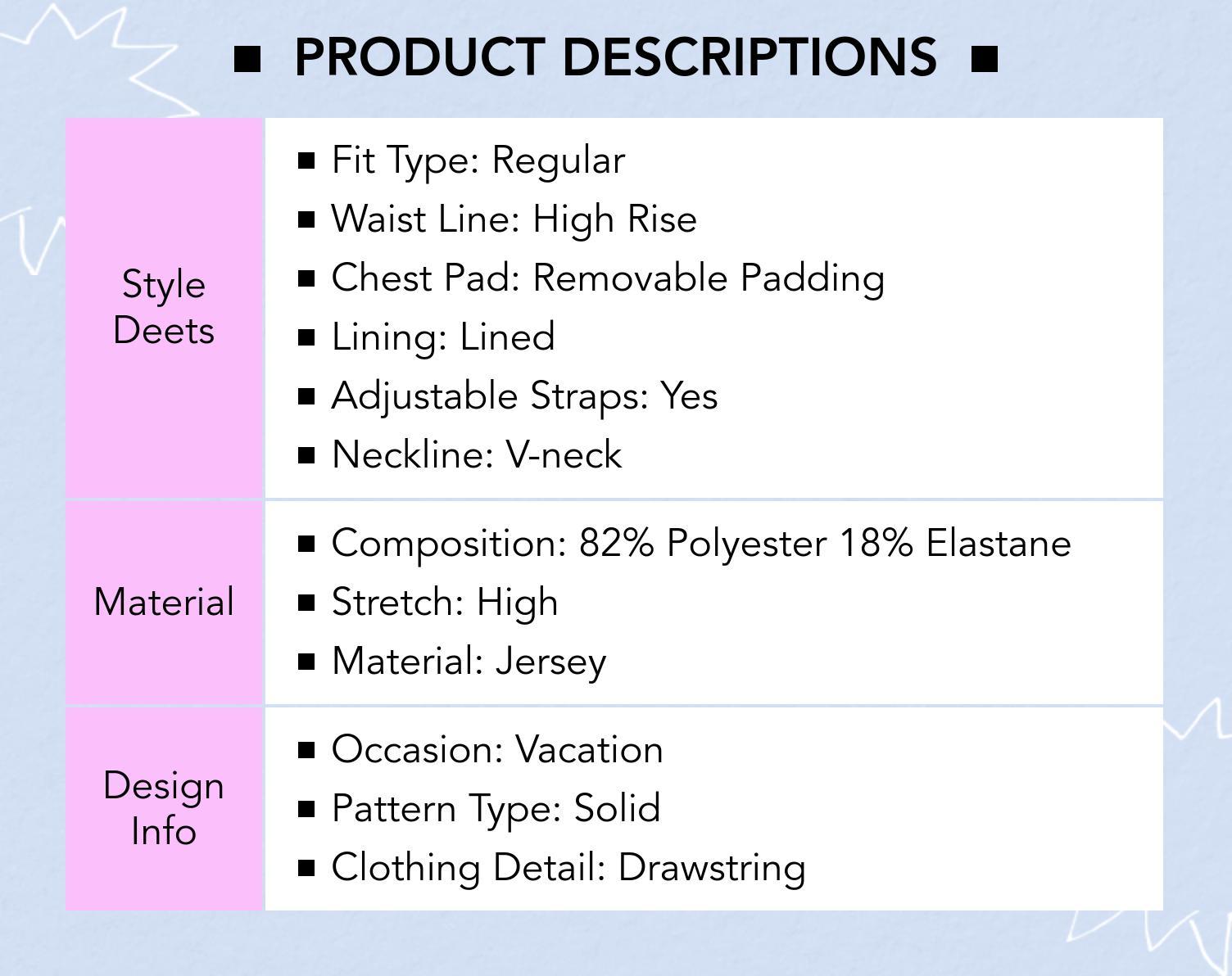 Cider Shaping Halter Solid Drawstring Cheeky Bikini Swimsuit Curve & Plus