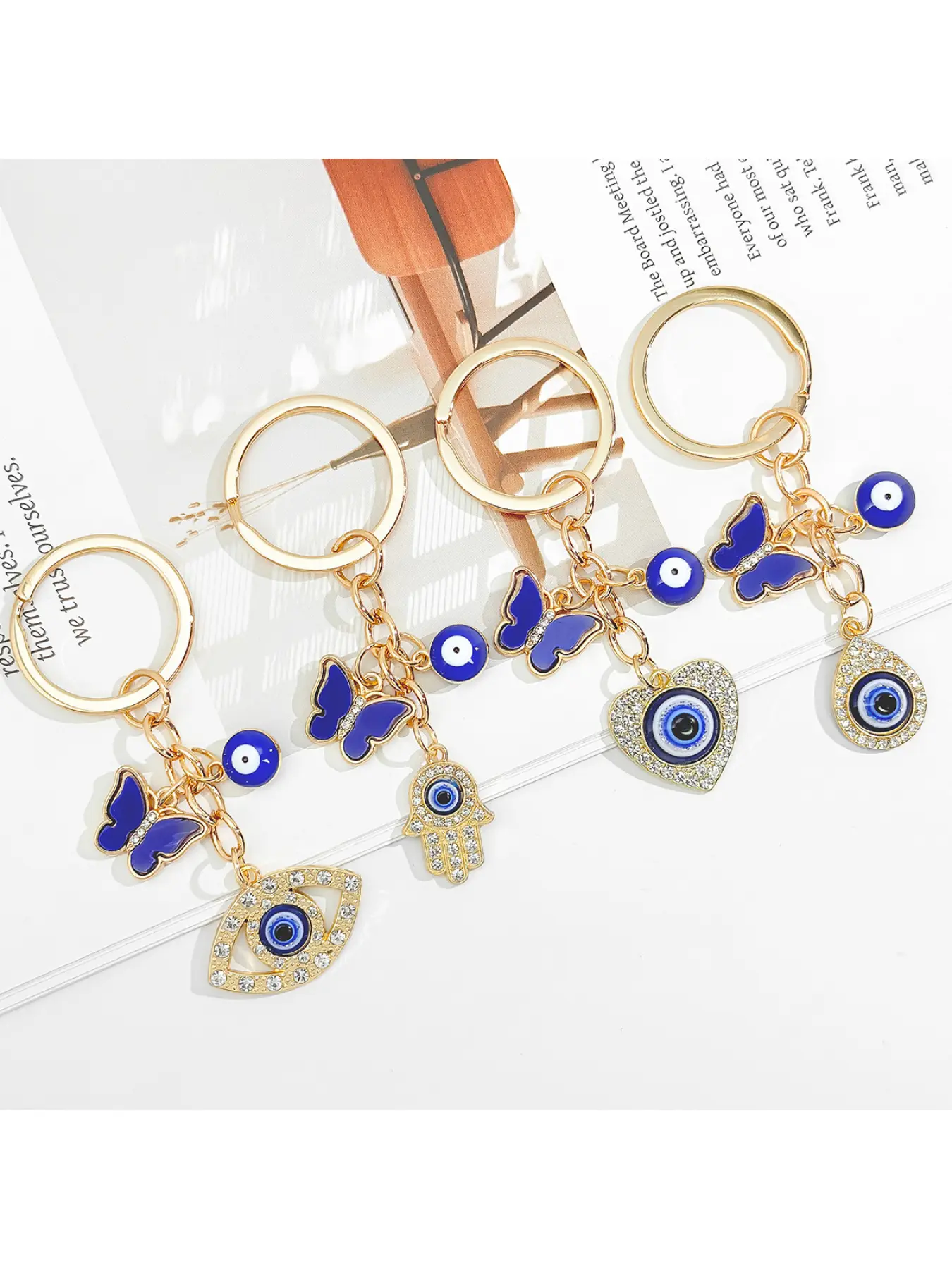 2pcs Greek Protection Amulet Charm, All-match Daily Handbag Jewelry