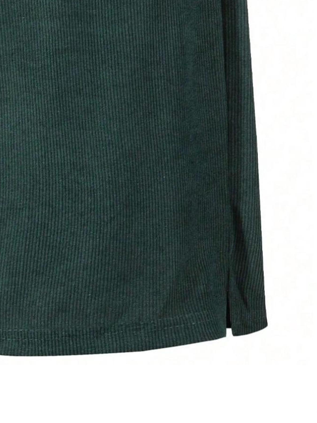 Men's Regular Fit Solid Color Corduroy Shorts, Casual Comfy Breathable Shorts for Summer, Men's Bottoms for Daily Wear, Outdoor Shorts, Casual Fashion Shorts