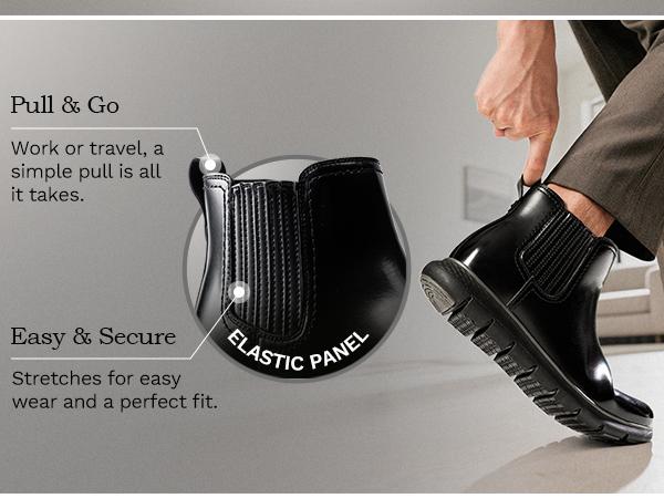 Bruno Marc Men's Chelsea Boots - Classic Comfort