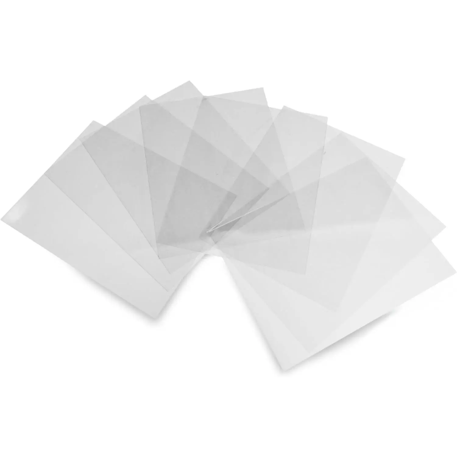 PPE PVC Clear Binding Covers for Reports and Presentations-Letter Size-8 1/2 inch x 11 inch-Square Corners Clear Poly Binding Cover 8 mil (Qty 100)