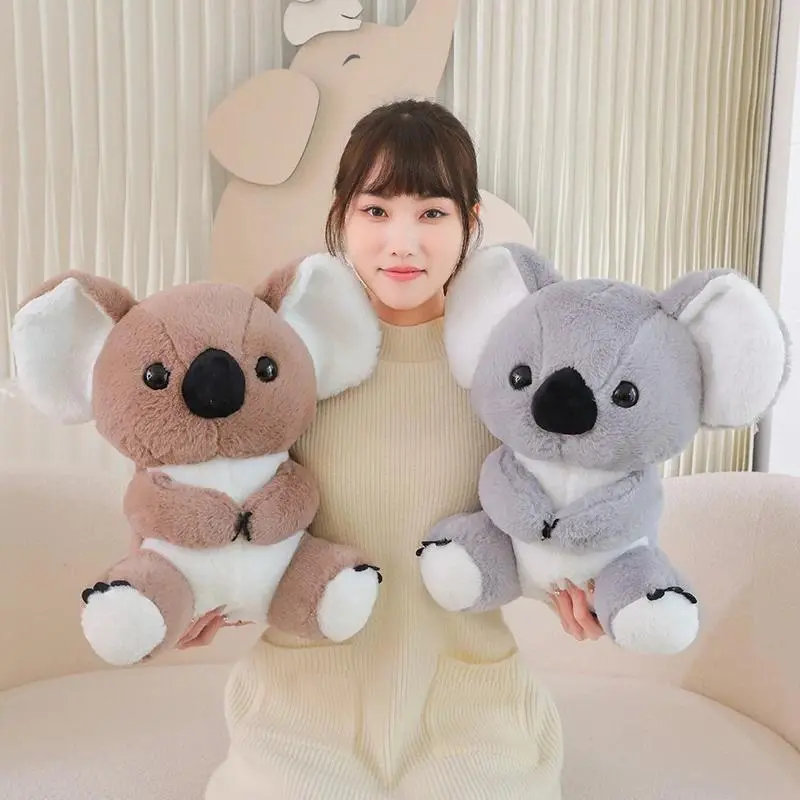 1pc Cute Kawaii Koala Love Simulation Koala Bear Soft Plush Toy, 32cm/40cm Australia Adventure Stuffed Doll, Stress Relief Birthday Gift for Toys & Hobbies Enthusiasts