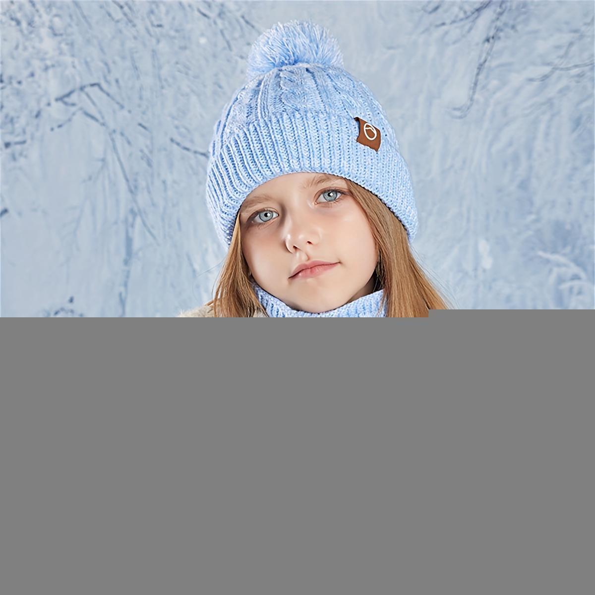 3pcs Outfit Set: Beanie Hat, Scarf & Gloves with Plush Lining for Comfort and Warmth. / Aged 3-10 Years Old in Autumn-Winter Seasonal Activities, Traveling or Vacation; Christmas Thanksgiving Gift Package, Winter Hat, Winter Hat, Seasonal Activity Outfit,