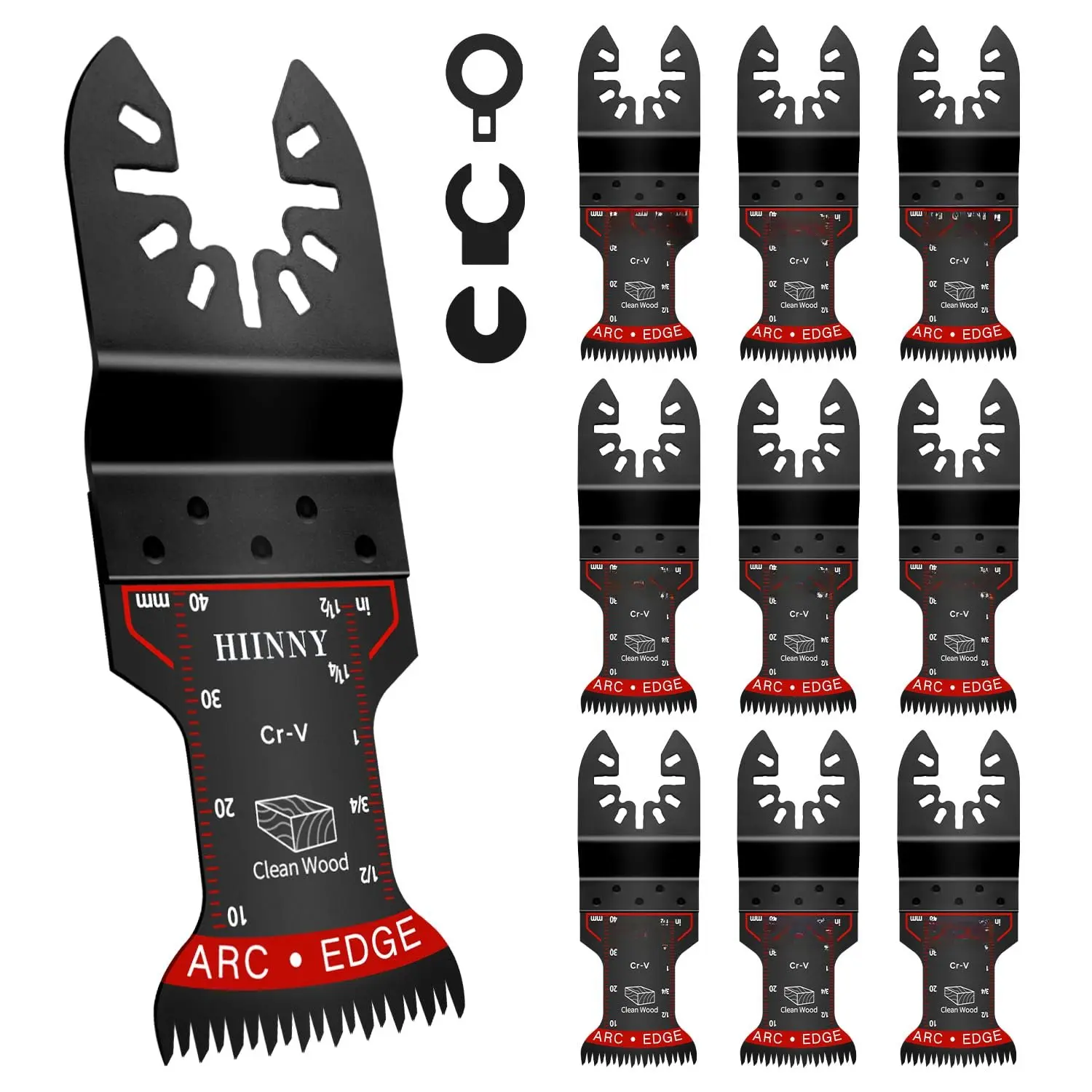 oscillating Tool , 10 count Arc  Multitool ,Multi Tool  for ,Clean Cut for  Plastic