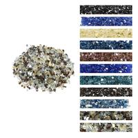 1/2 inch/Red Brown Copper+Transparent+Gold/10 lbs