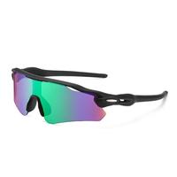 Matte black framed green mercury sheet