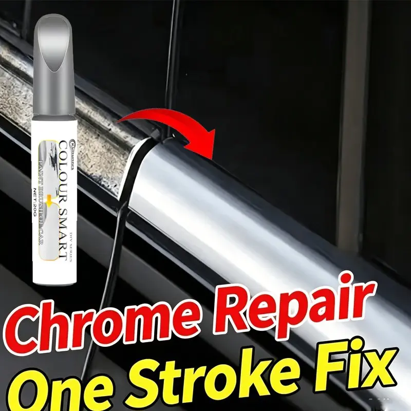 Multi-Functional Metal Touch-Up Brush, Ideal for Faucets, Door Handles, Shower Heads, Repairs Minor Scratches and Fading, Easy to Use