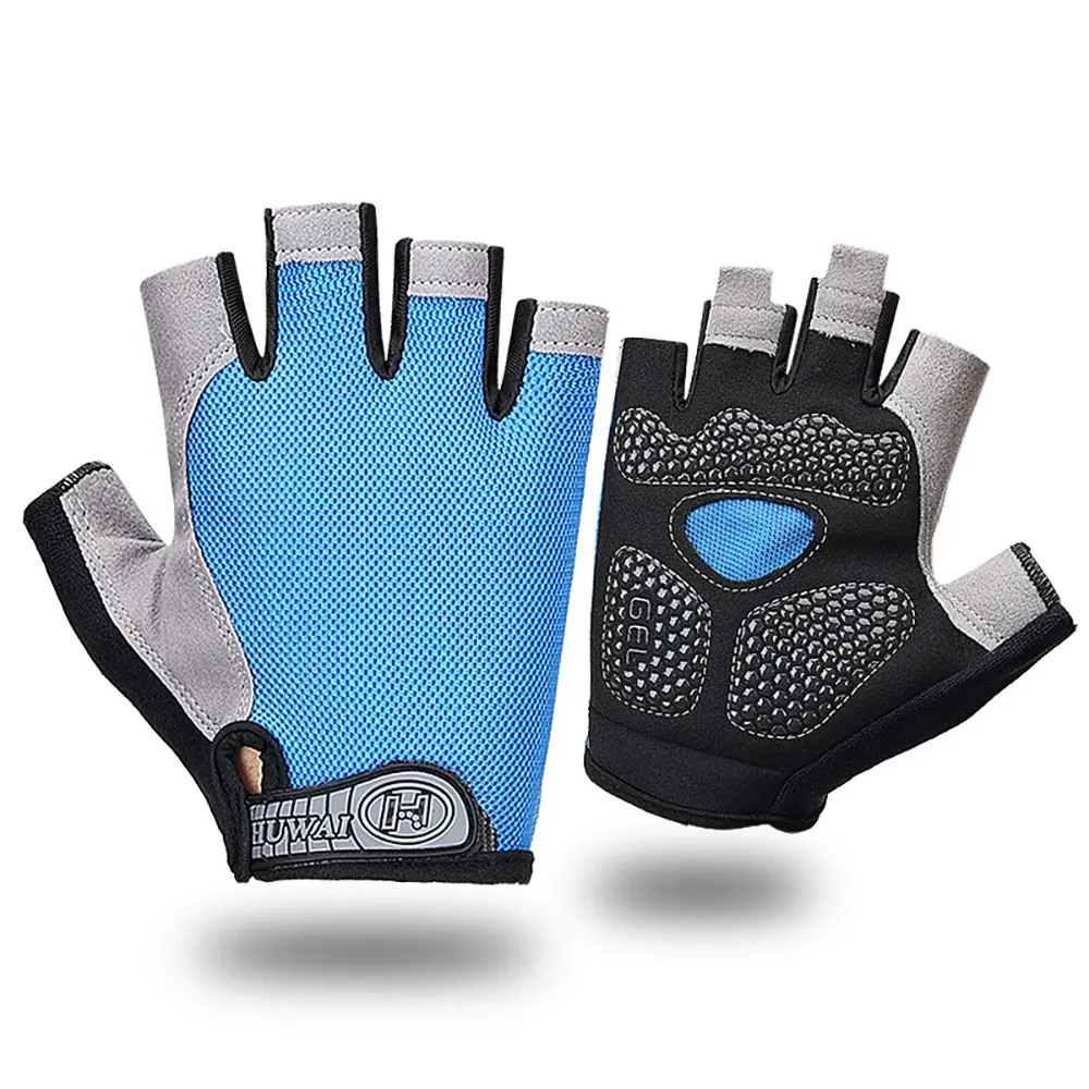 Half-Finger Fitness Gloves for Summer, Unisex Barbell Anti-Slip Durable, Cycling Gym Training, Men's Women's Sports Gear, Workout Accessories