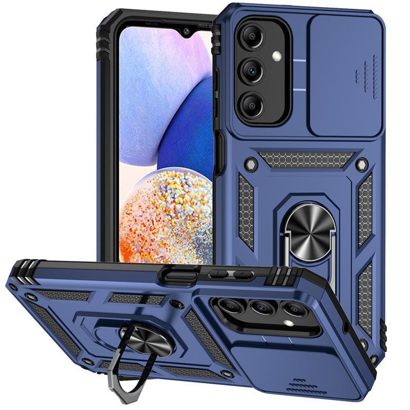 Sliding Camera Lens Protective Cover, Heavy Duty Armor Shockproof Coque Designed for Samsung Galaxy A13 A23 A33 A53 A73 A22 A32 A52 A72 5G