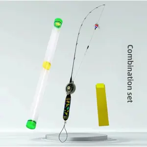 Handmade fishing rod with wheels for MicroFishing Handmade fishing rod with wheels for MicroFishing