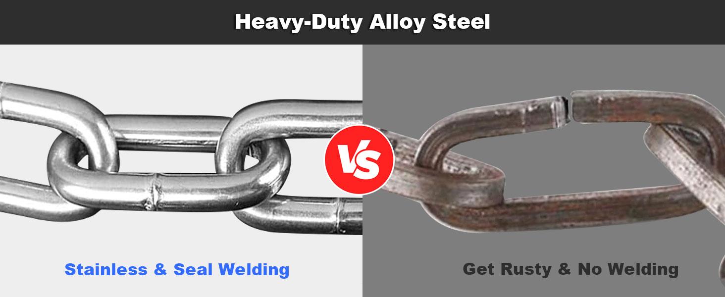 BASIC SUPPLY Bike Chain Lock, Heavy Duty Anti-Theft Bicycle Chain Lock, 2.72 Ft Security Bike Locks with 3 Keys, Waterproof Lock Chain for Bike, Bicycle, Scooter, Motorcycle, Door, Gate, Fence BASIC SUPPLY Bike Chain Lock, Heavy Duty Anti-Theft Bicycle Chain Lock, 2.72 Ft Security Bike Locks with 3 Keys, Waterproof Lock Chain for Bike, Bicycle, Scooter, Motorcycle, Door, Gate, Fence