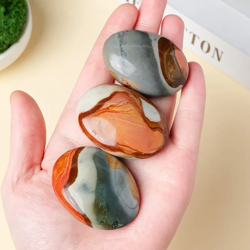 Healing Stons Crystal Raw Stone Hot Stone Massage Stone,Relief Pain, Unwind With Energy,Relax Muscles, Reusable & Eco-Friendly