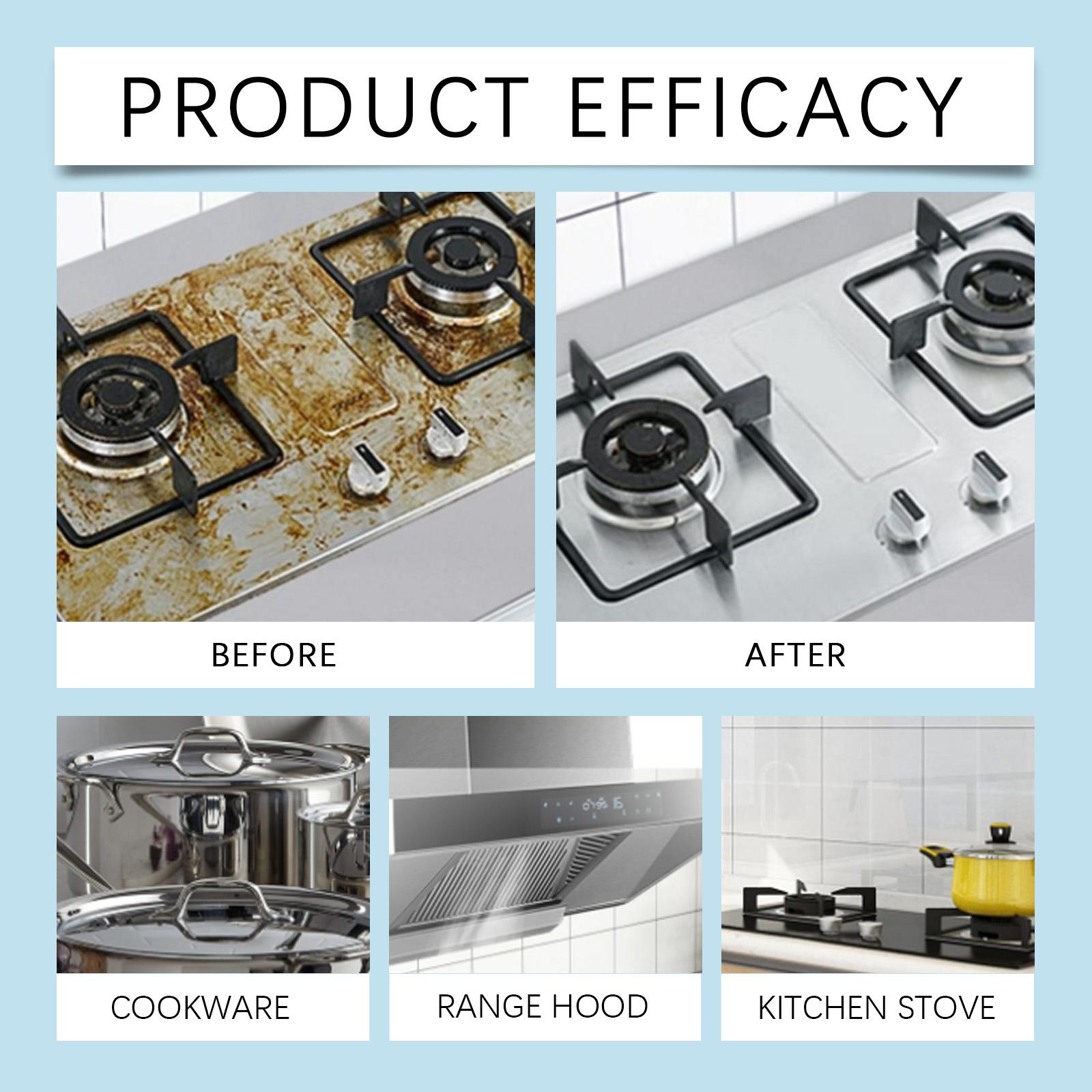 Kitchen grease cleaning tablets, multi-functional for household cleaning and removing grease and grime from kitchen stoves