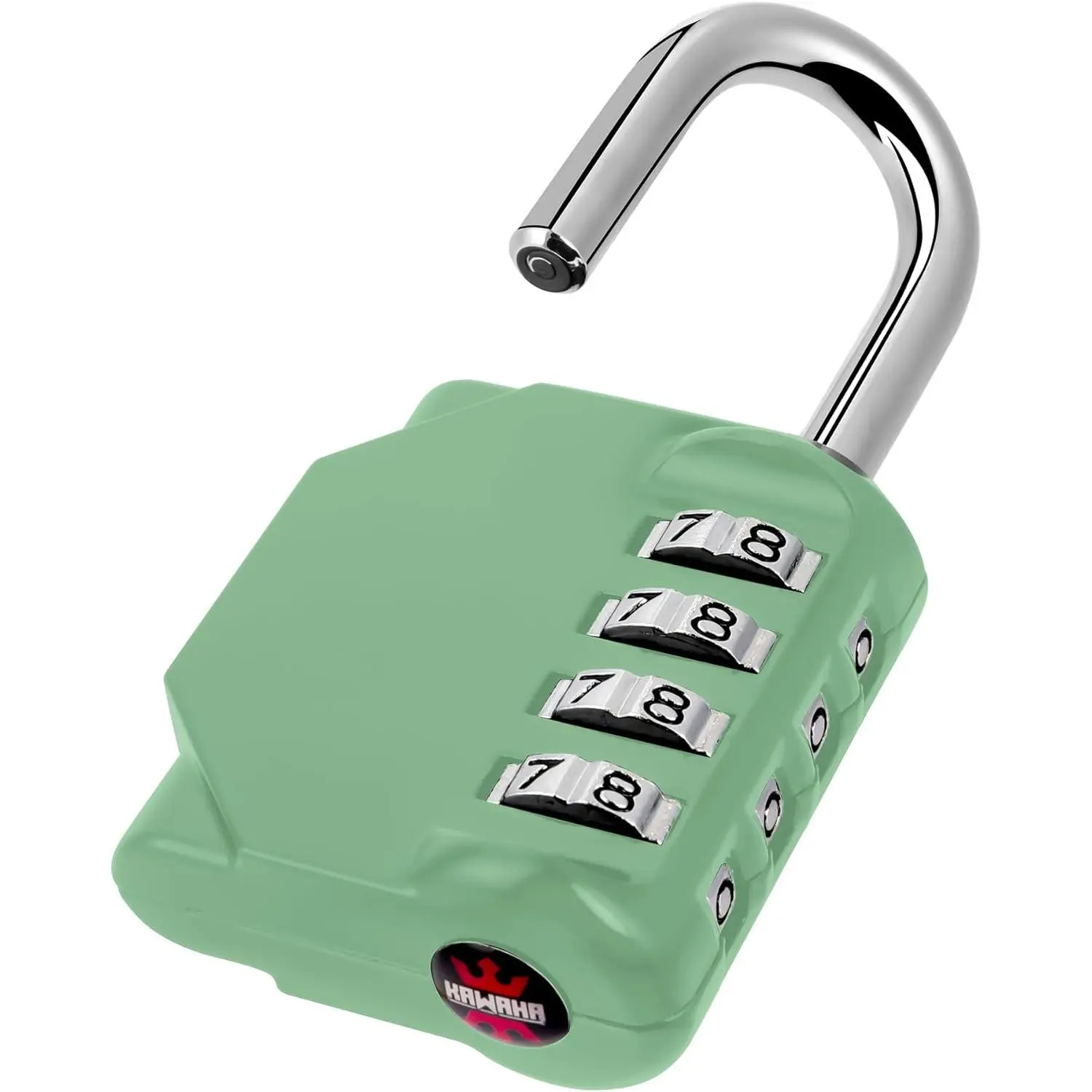 CL11KG Combination Lock, 4 Digit Combination Padlock Set Your own Combination for Gym Locker Lock, School,, Doors, Toolbox, Hasps and (Khaki-Green *1)