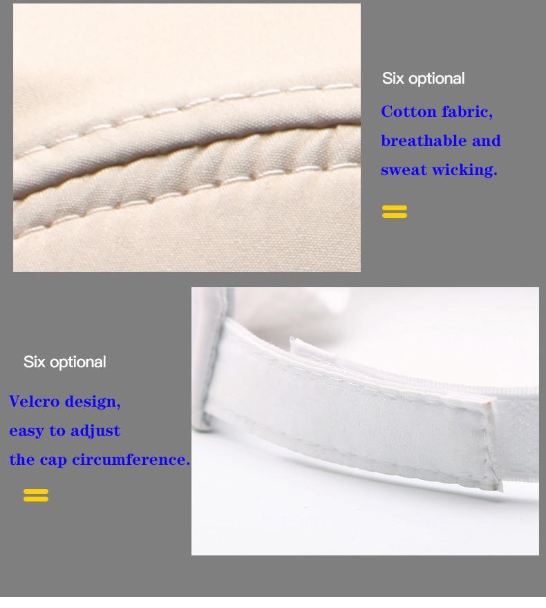 Spring and Summer Outdoor Work Mountaineering Fishing 14cm Long Brim Quick Drying Breathable Baseball Cap Visors