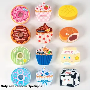 Creative Donut Cupcake Sponge Cloth, Breathable Quick-Dry High Absorbency, Reusable Multi-Functional Cleaning Set for Kitchen Bathroom