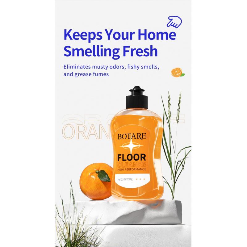 BOTARE Mop Soap - Long-Lasting Scent, Deep Cleans, No Residue, Fast Drying, Pet/Kid-Safe, Works with Mops, Steam Mops & Sprayers - 17.6 Fl Oz Cleaner for All Floors