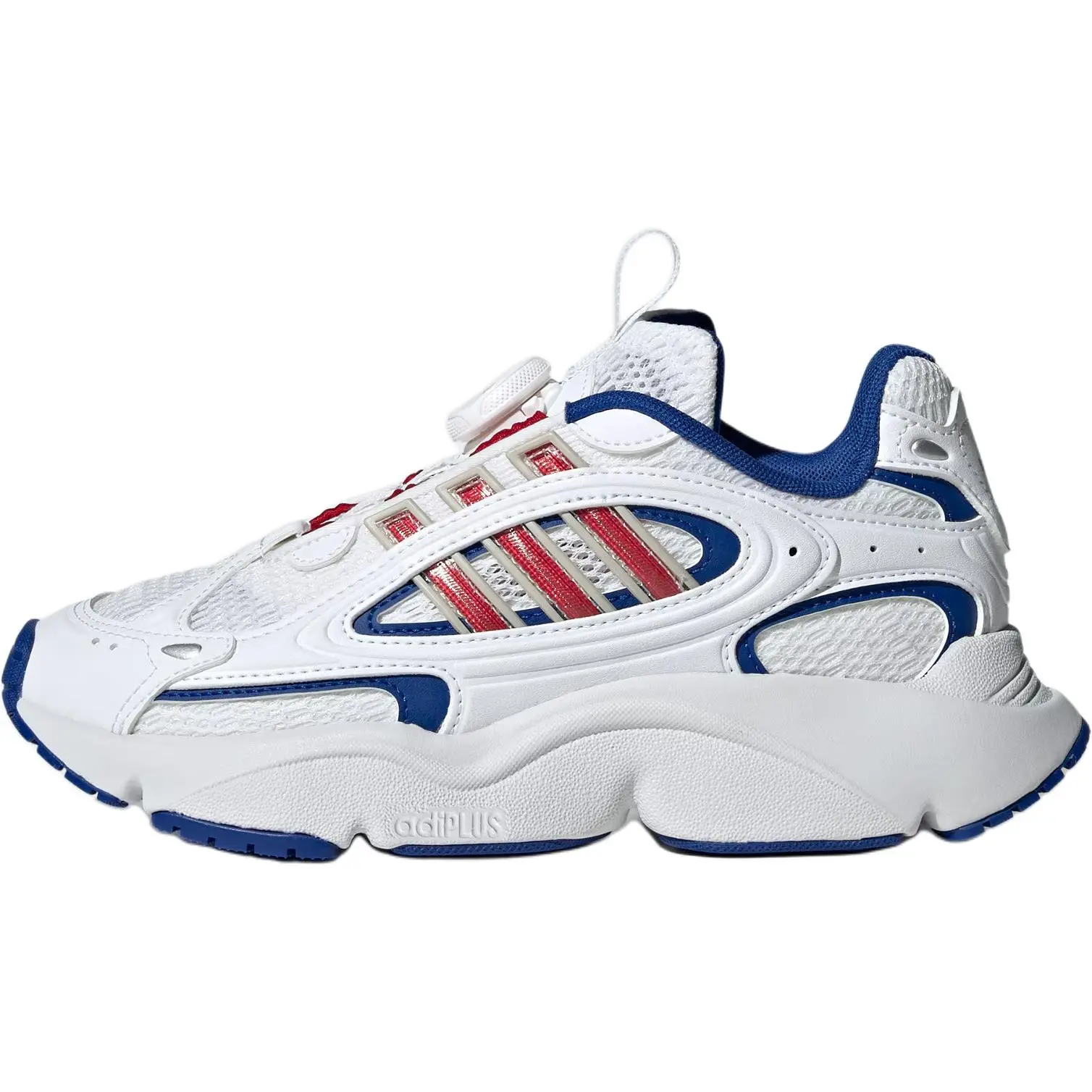 adidas Originals Ozmillen Mesh Fashion Comfortable Slip Resistant Durable Low Top Kids Casual Shoes JR8367