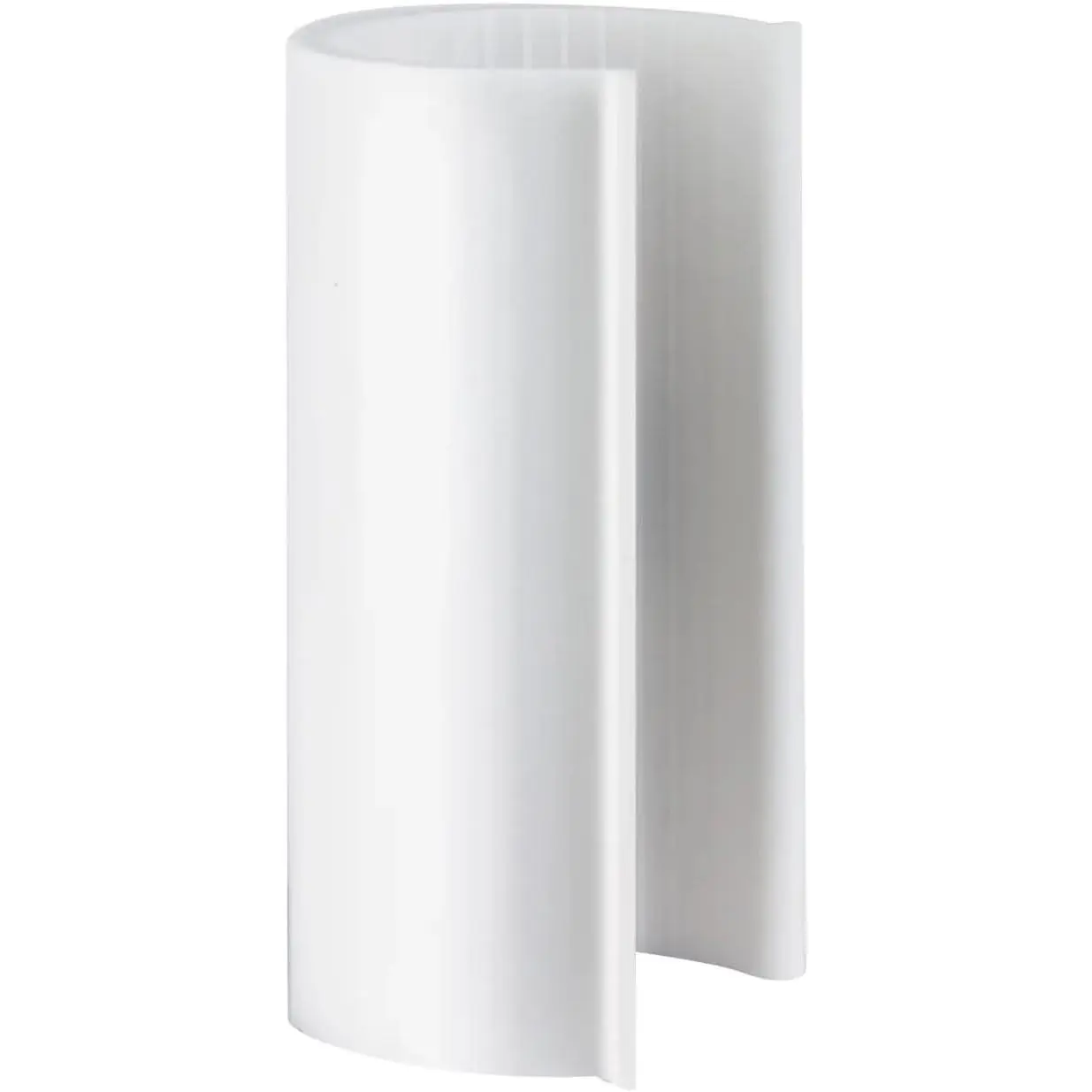 White Snap Clamp 1-1/2" x 4" Wide for 1-1/2" PVC Pipe - 10 Pack Heavy Duty Secure Clamp