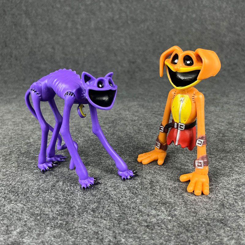 Smiling Critters Series Figures Catnap Figure Terror Monster Cat Figurine Pvc Models Game Ornament Collectible Toys Gift