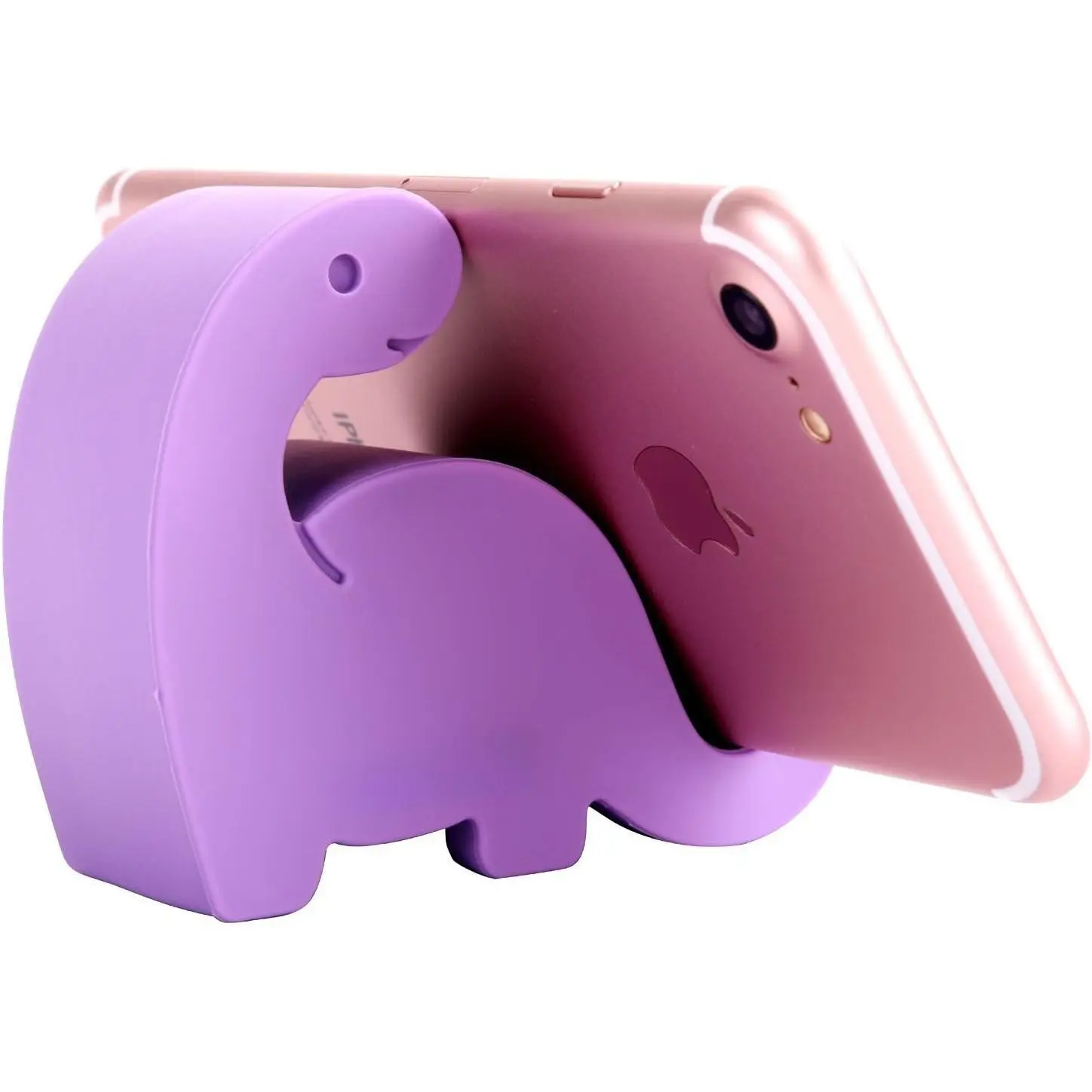Creative Updated Dinosaur Desk Stand - Compact Durable Phone & Tablet Holder Accessories for Smartphone, Cellphone, Office Use - 1.3" X 3.1" X 2.8", Mobile