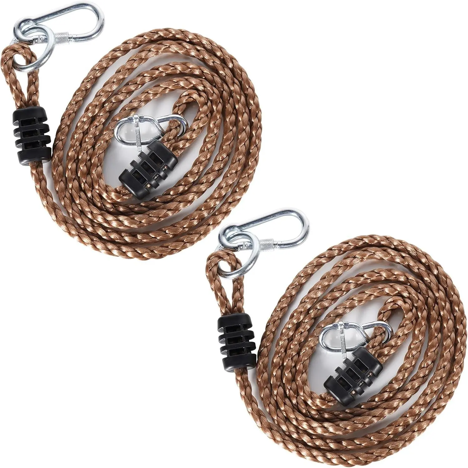 Tree Swing Straps Heavy Duty, Adjustable Tree Rope Swing (2 Pack) - PE Rope Extensions for Outdoor Swings, Hammocks, and Playground Sets - 5.9ft Length (Carrying 410 pounds)