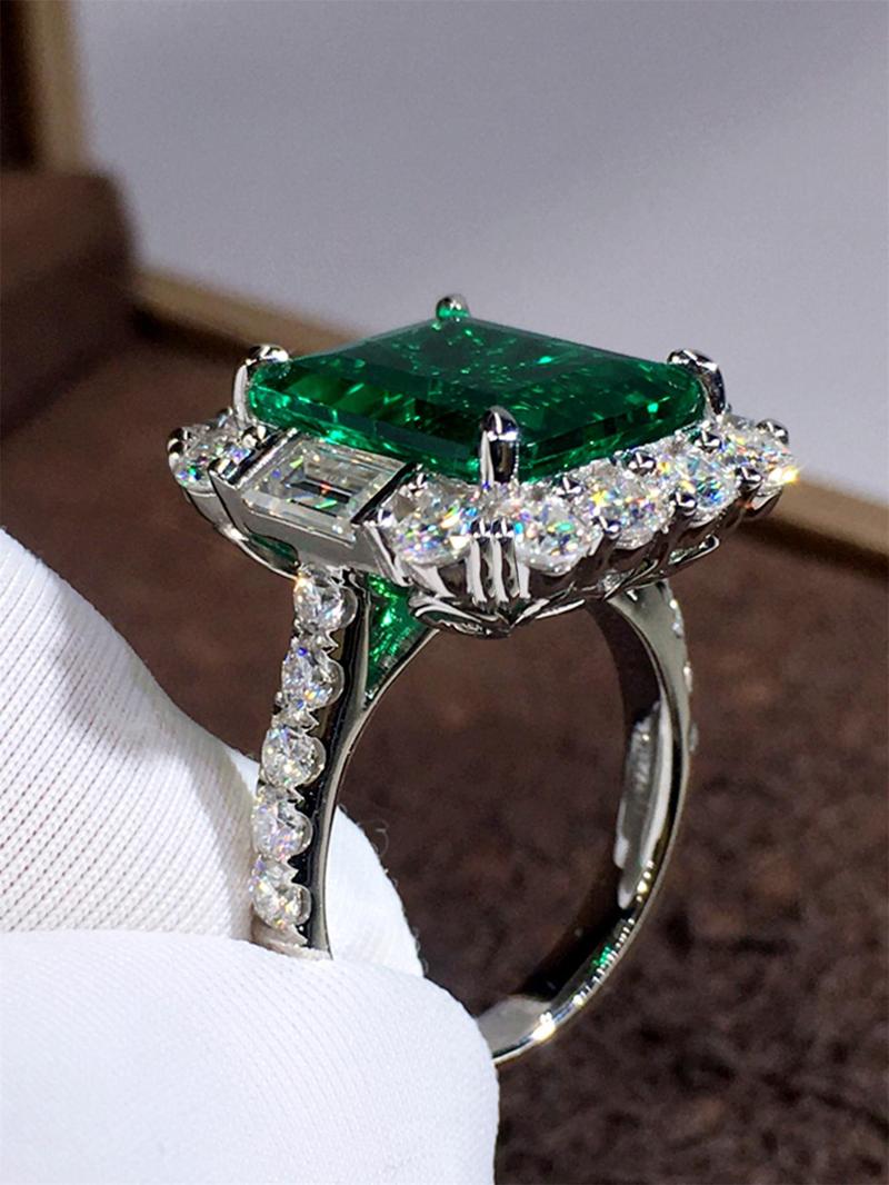 Elegant Rhinestone Decorated Ring,  Fashion Accessories for Women for Party, Daily Clothing Decor, Trendy Wedding Engagement Anniversary Party Accessories Gifts, Trendy Jewellery Accessories