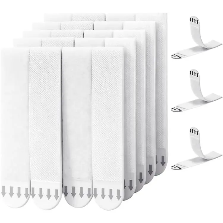Strips Heavy Duty,Large Piture  Strips 16 Pairs(32 Strips) | No  Adhesive Wall Strips Perfet for Frames,Photos and Posters.Easy to Install, Bearing Fore,leanly Removable
