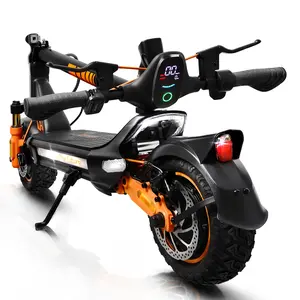 CUNFON RZ1000 Electric Scooter Adult 1200W*2 Dual Motor RZ1000 MAX Speed 31 Mph 10.5'' Off Road Tires Up to 50 Miles Long Range with 1152Wh Battery & Dual Suspension Off-road Fast Electric Scooter