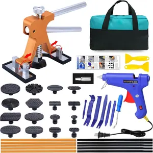 Dent Remover Tool for  - Adjustable Width Paintless Dent Removal Kit with 100W Glue  for Hail  & Door Dings  ,  & SUVs
