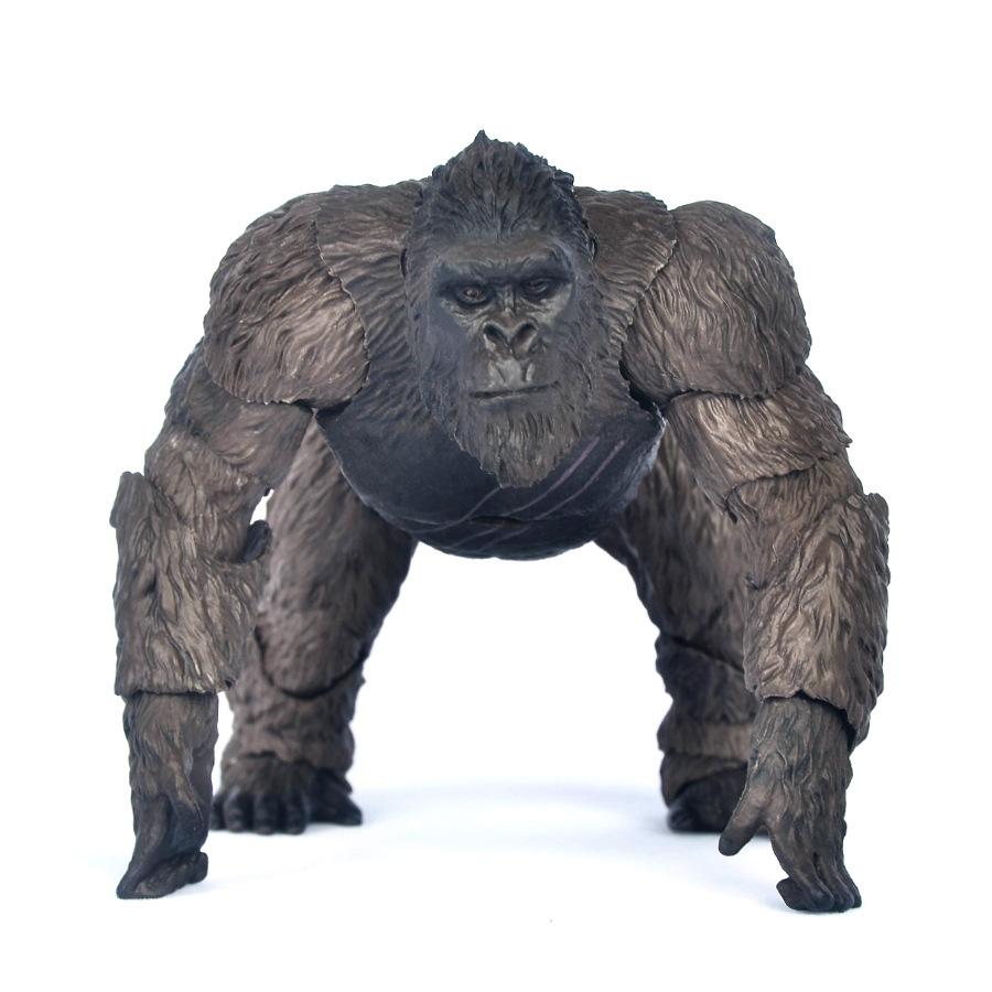 SHF KING KONG Gorilla Action Figure Collection Model Toy Gift Articulated Joints Moveable Vinyl Figurine Doll