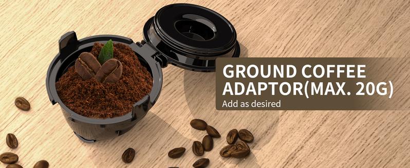 Kismile Single Serve Coffee Maker, 2 in 1 Pod Coffee Maker for K-Cup & Ground, 6 to 14oz Brew Sizes, 40oz Removable Water Reservoir, LCD Screen, Self-Cleaning, Black Kismile Single Serve Coffee Maker, 2 in 1 Pod Coffee Maker for K-Cup & Ground, 6 to 14oz Brew Sizes, 40oz Removable Water Reservoir, LCD Screen, Self-Cleaning, Black