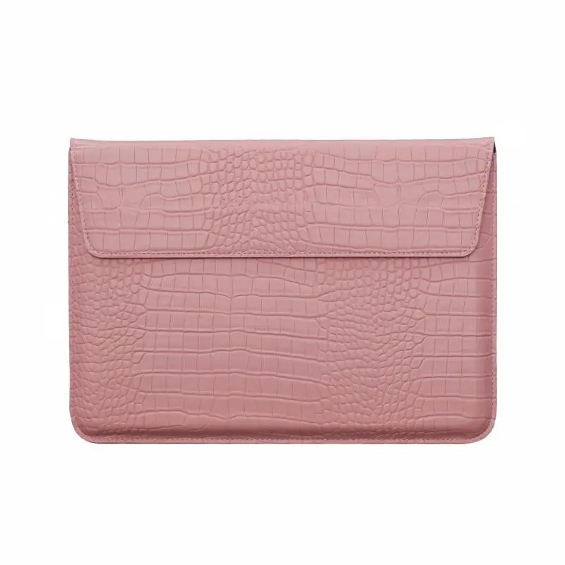 A4 Folder Protector Case, PU Crocodile Texture, Fits A4 Paper, Compatible with Macbook/iPad/tablet, Magnetic Closure, Lightweight & Scratch-Resistant