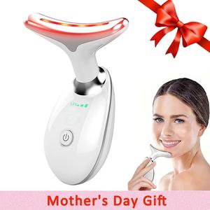 Neck Massager, Facial and Neck Massage Tool, Suitable for Facial, Neck, and Leg Massage, Facial Beauty Machine for Women Men, Summer Gift,  Women's Personal Care Products