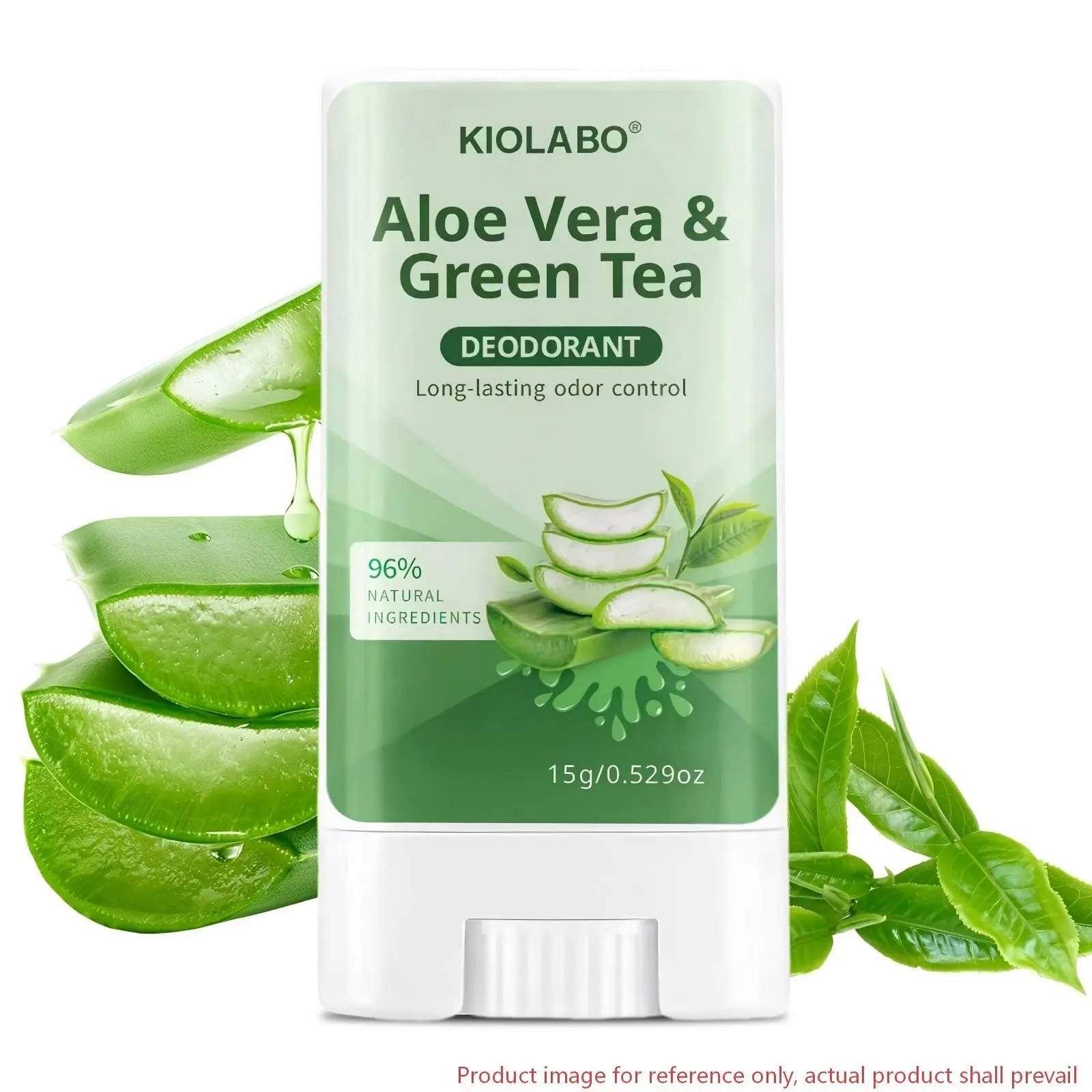 1pcs, Portable Aloe & Green Tea Antiperspirant Body Deodorant, Gentle Skin-Friendly Sweat & Odor Protection for Men & Women, Travel Deodorant