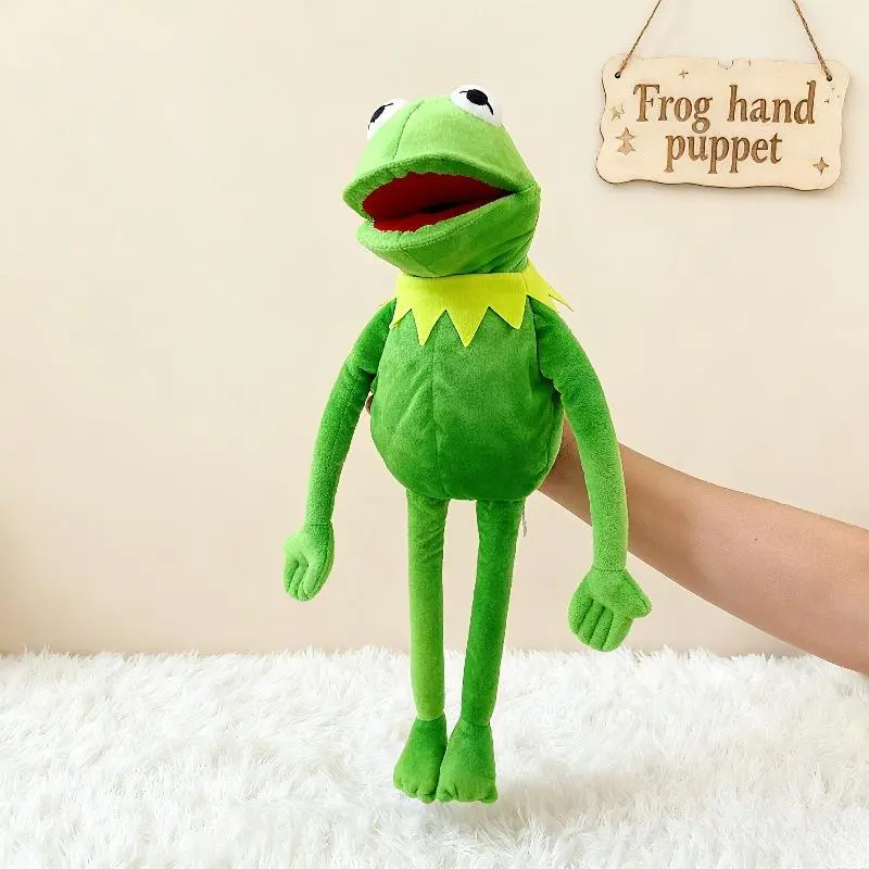 Frog Hand Puppet Plush/Large Frog Toy/Fun Play/Home Decor/Perfect Gift for Birthdays/Halloween/Christmas/Easter/Thanksgiving & Parties