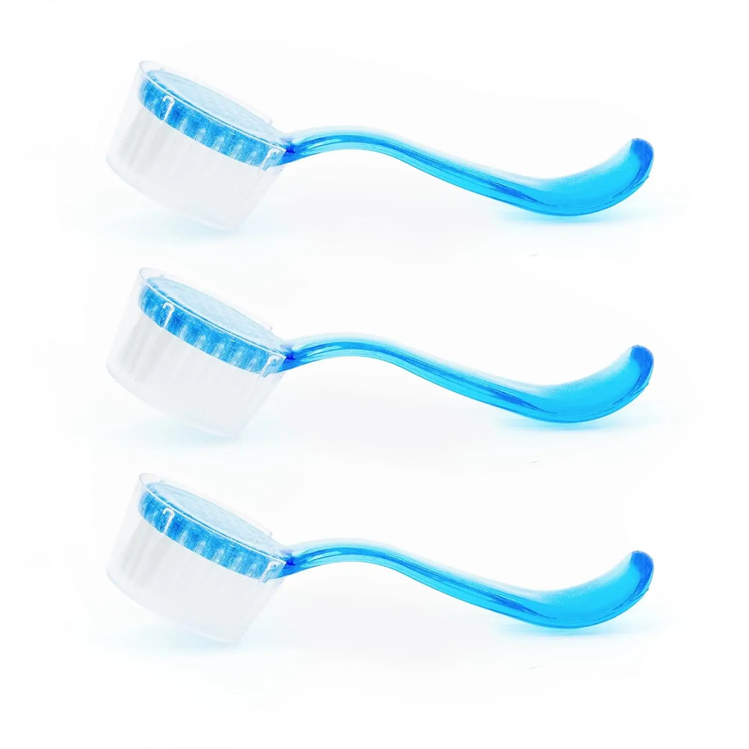 3-Pack Hamster Bath Brush, Cleansing Massage Comb for Reptiles, Hedgehogs