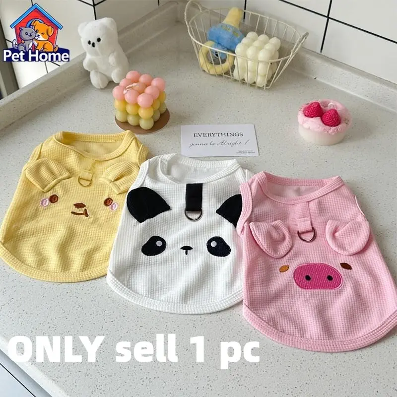 Cute Pet Clothes for Dogs and Cats, Breathable Dog Vest, Adorable Cat, Comfortable Animal Apparel, Stylish Pet Fashion