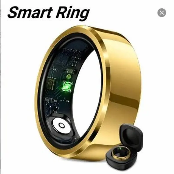 2026 Smart Ring Fitness Tracker - IP68 & 5ATM Waterproof Wearable Device, Blood Pressure, Heart Rate & Sleep Monitoring, Multi-Sport Mode, Compact Remote Smart Wearable for Men & Women