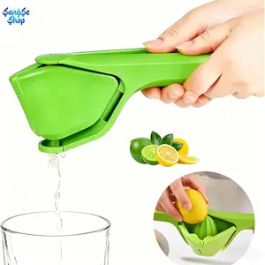 Compact Foldable BPA-Free Kitchen Utensils Lemon Squeezer - Effortless Juicing for Most Common Citrus Sizes, Lightweight Manual Tool for Quick Fresh Juice & Mess-Free Prep