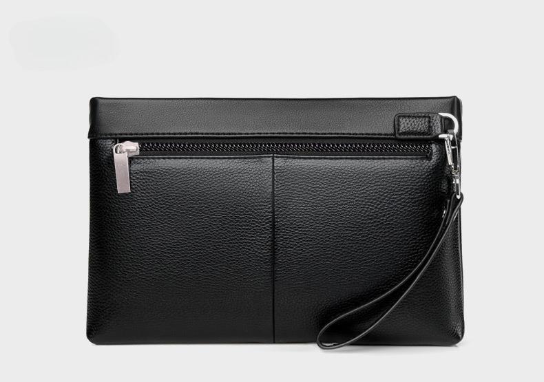 Handbag for Men Clutch Bag Hand Purse Large Wallet with Wristlet,Soft Leather Men's Wallet Leather Man Clutch Bag Pocket Purse Envelope Long Wallets