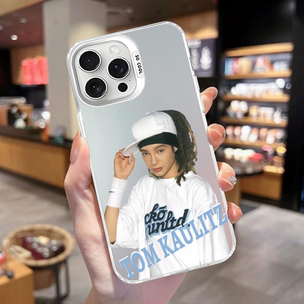 Singer Tom Bill Kaulitz Tokio Hotel Phone Case For iPhone17 16 15 14 13 12 11 Pro Max X XR XSMAX Matte Shockproof Back Cover