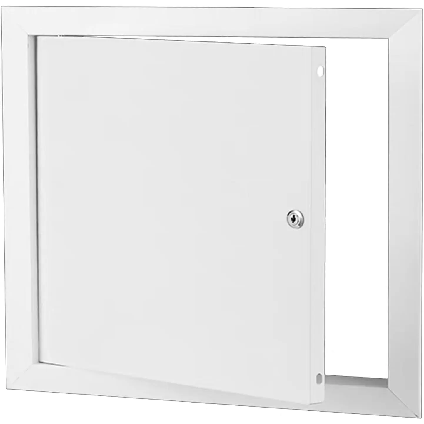 Lockable Steel Access Panel Door Reinforced Metal Access Panel - Drywall Ceiling/Attic Door - Solves Fragile Panels (18-18in Lock)