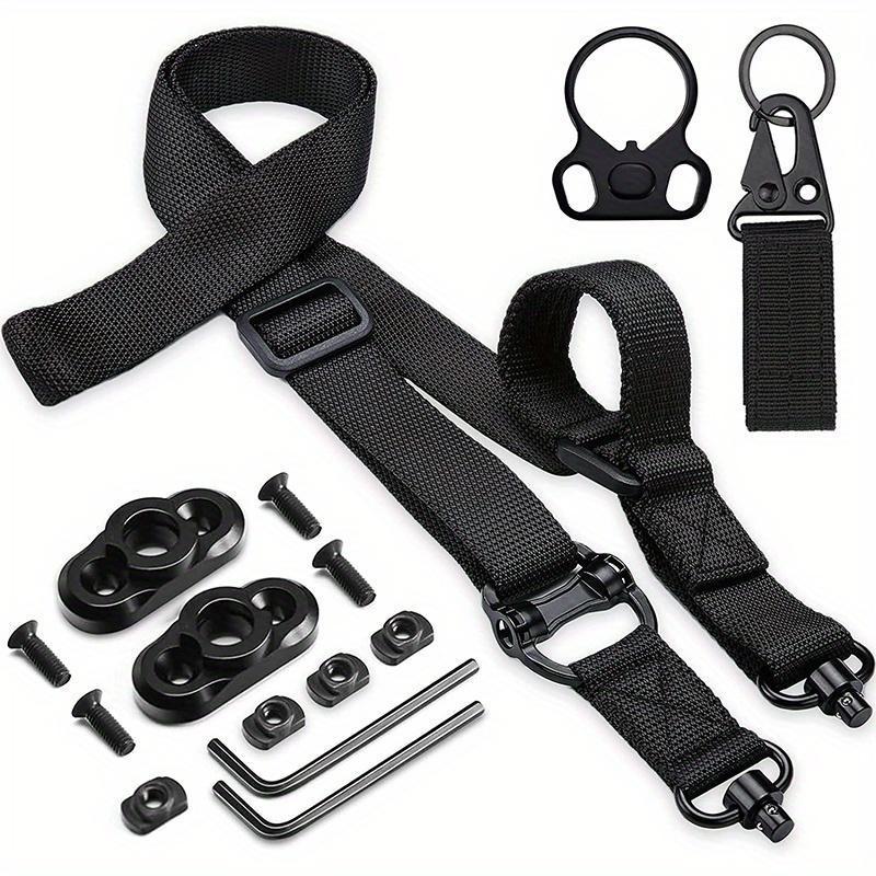 Heavy Duty 2 Point Quick Adjust Sling - Durable Tactical Gear Strap with QD Sling Swivels & Fast-Adjust Thumb Loop, High-Strength Outdoor Gear
