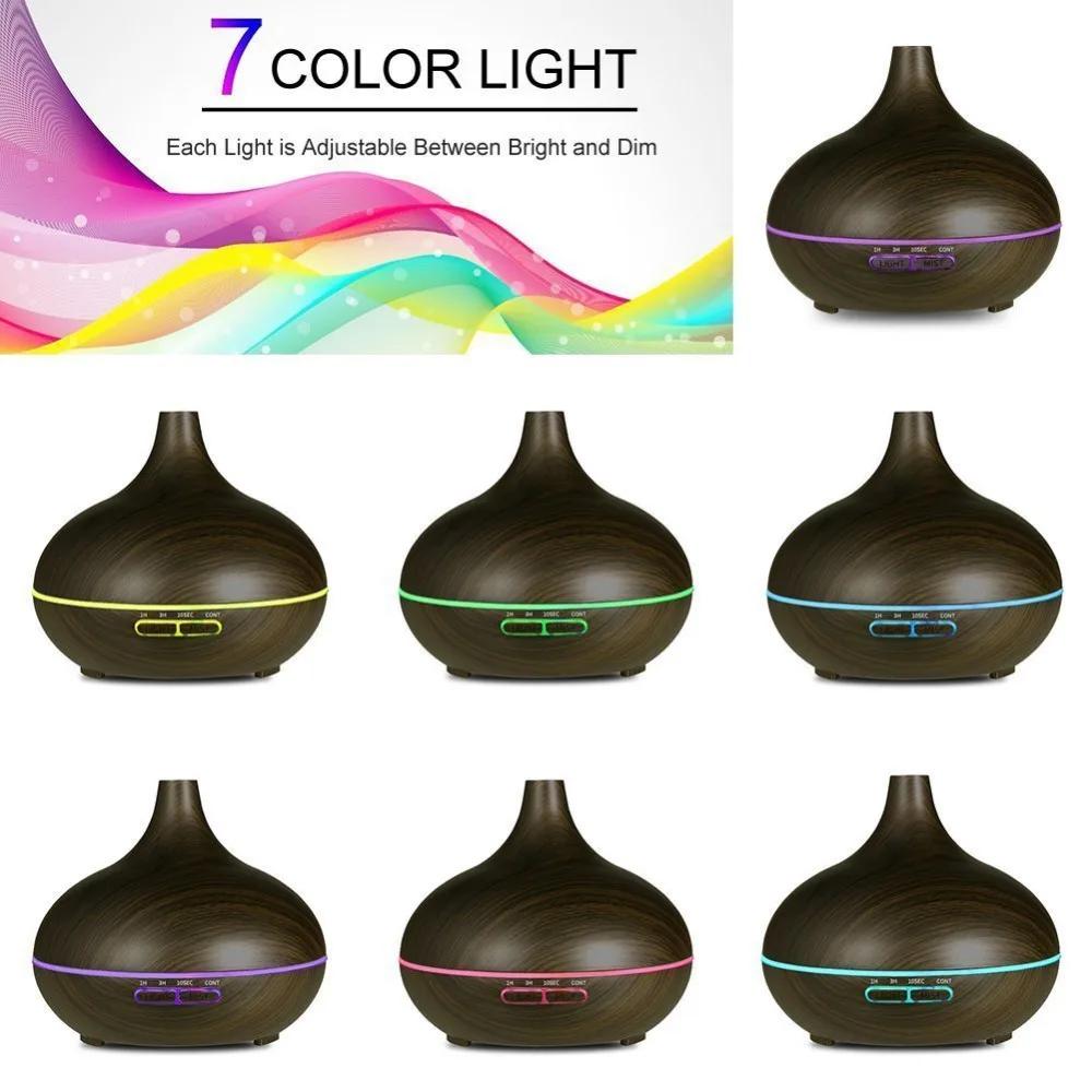 Remote Control Home Air Humidifier, Aromatherapy Essential Oil Diffuser, Large Capacity Electric Ultrasonic Aroma Diffuser,550ml air  purifier