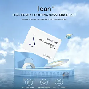Sea Salt Nasal Rinse Pack for Nose Cleaning, Multi-Pack Particles, Suitable for Nasal Irrigator, Flammable Aerosols Free, Contains Sea Salt, Sea Salt Nasal Irrigation