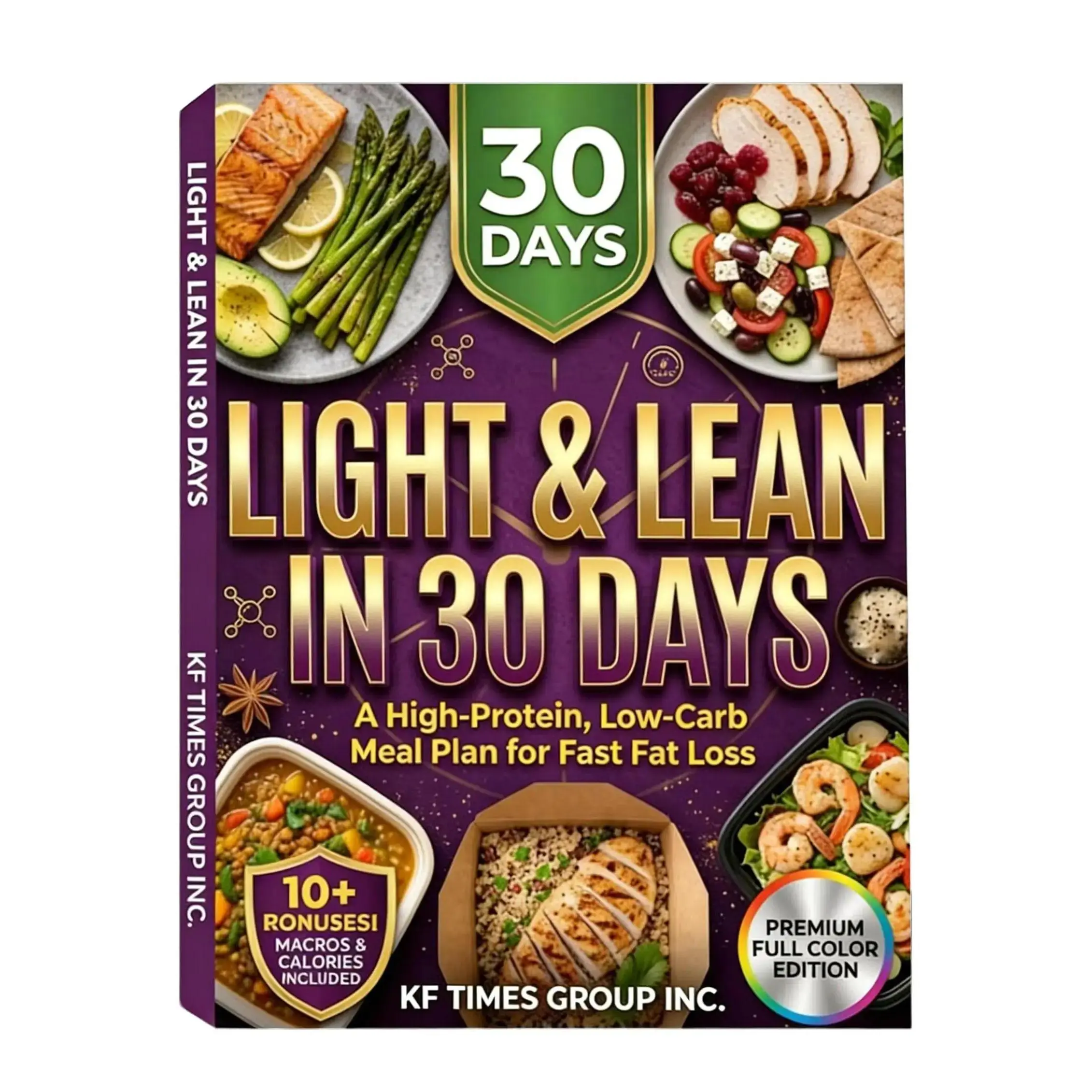Low-Carb High-Protein Recipe Book: 180  Recipes + 30-Day Meal Plan with Nutritious Ingredients (Lifestyle & Mastering Cooking Elements Book Guide) sweet treat easy step-by-step